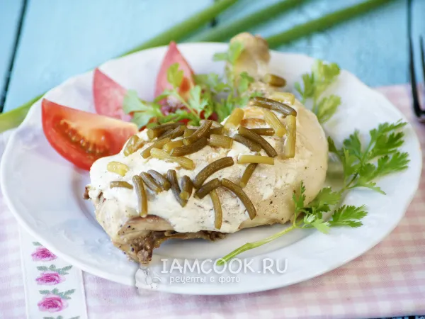 Фото блюда: Тушеные куриные окорочка