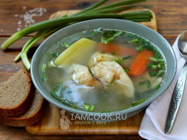 Фото блюда: Уха из головы и хвоста сома