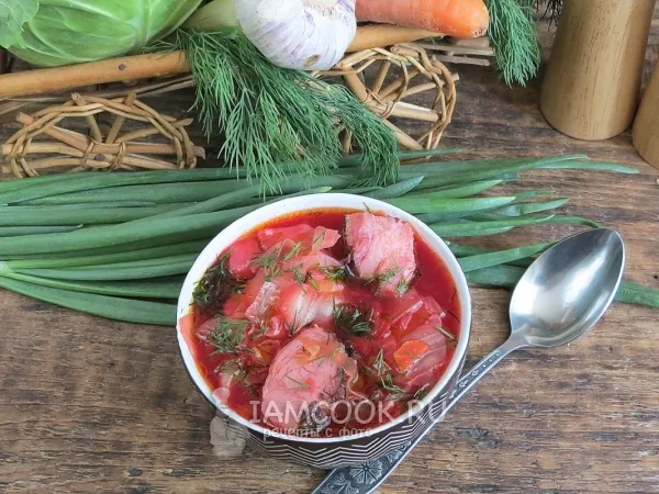 Фото блюда: Флотский борщ