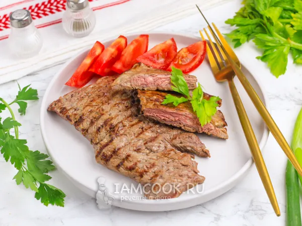 Фото блюда: Классический бифштекс