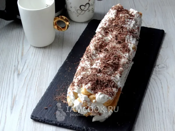 Фото блюда: Рулет-эклер