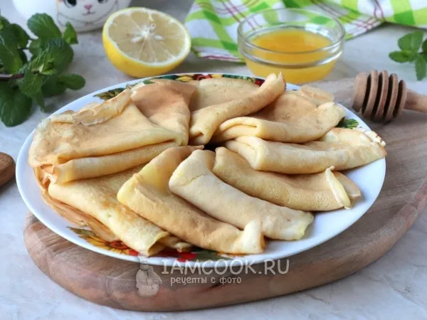 Фото блюда: Блины на картофельном отваре