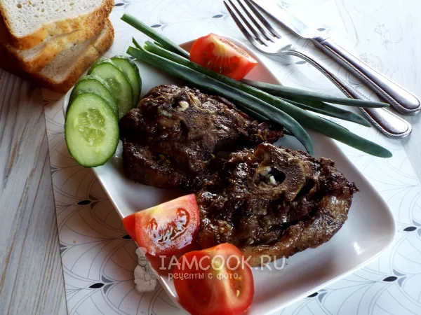 Фото блюда: Стейки баранины в духовке