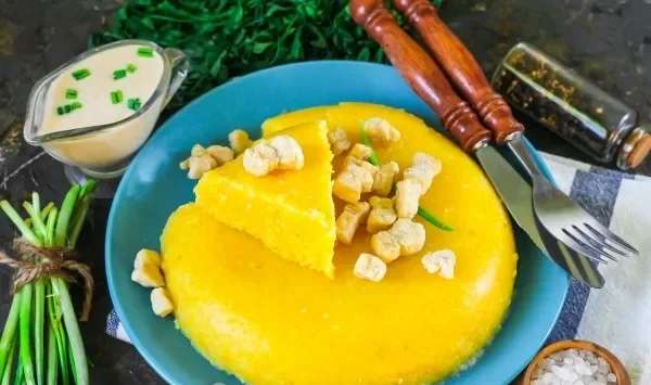 Фото блюда: Мамалыга из кукурузной крупы