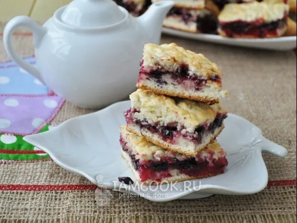 Фото блюда: Тёртое французское печенье с вареньем (на маргарине)