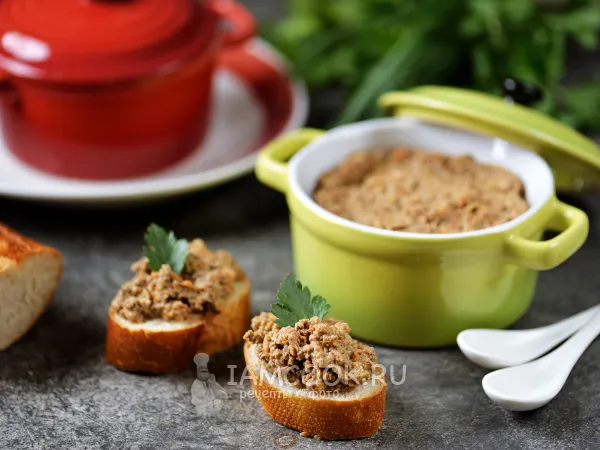 Фото блюда: Паштет из свиного сердца