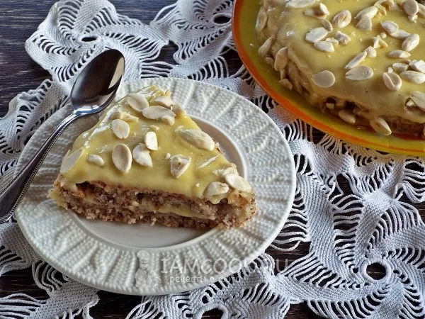 Фото блюда: Миндальный торт