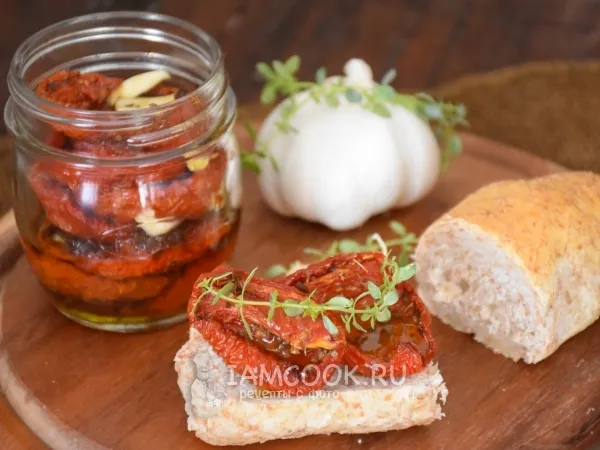 Фото блюда: Вяленые помидоры в духовке