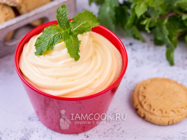 Фото блюда: Заварной крем на желтках