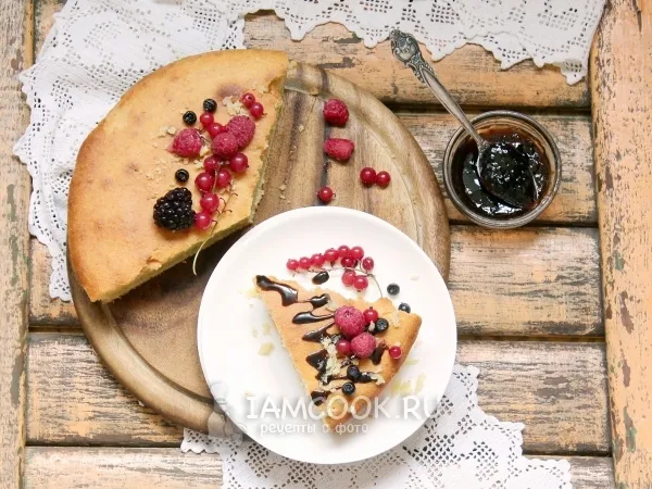 Фото блюда: Кукурузный пирог «Богач»