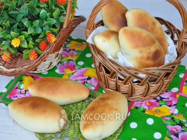 Фото блюда: Пирожки с говяжьей печенью и капустой