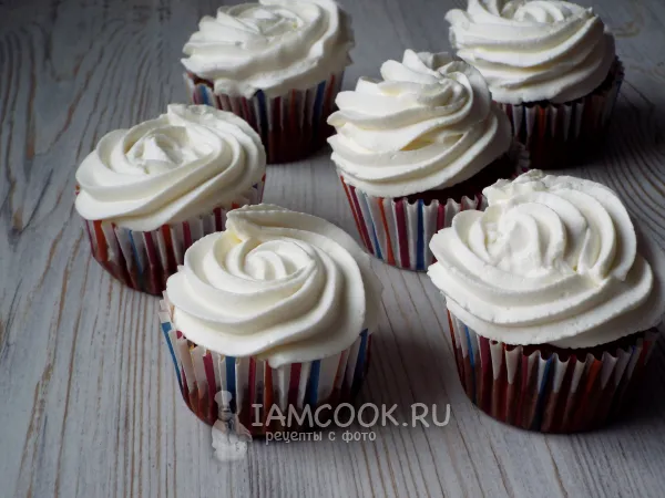 Фото блюда: Капкейки на сметане
