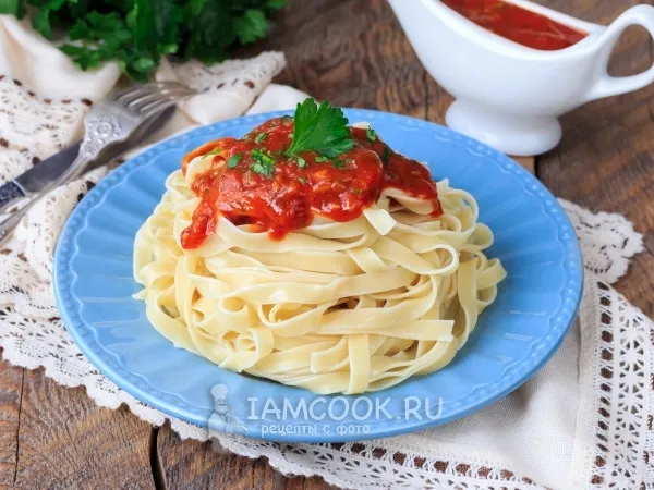 Фото блюда: Подлива из томатной пасты