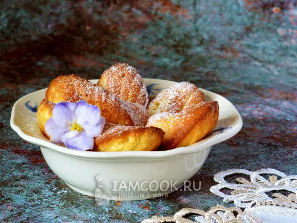 Фото блюда: Печенье «Мадлен» (классический рецепт)