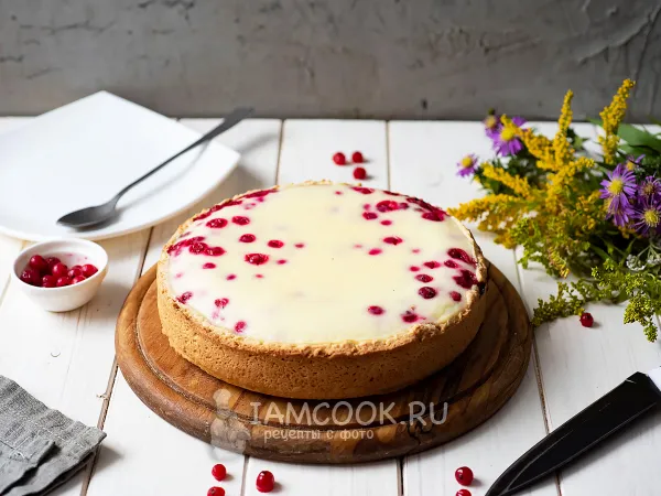 Фото блюда: Тарт с красной смородиной