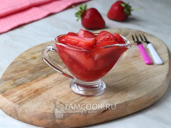 Фото блюда: Жареная клубника