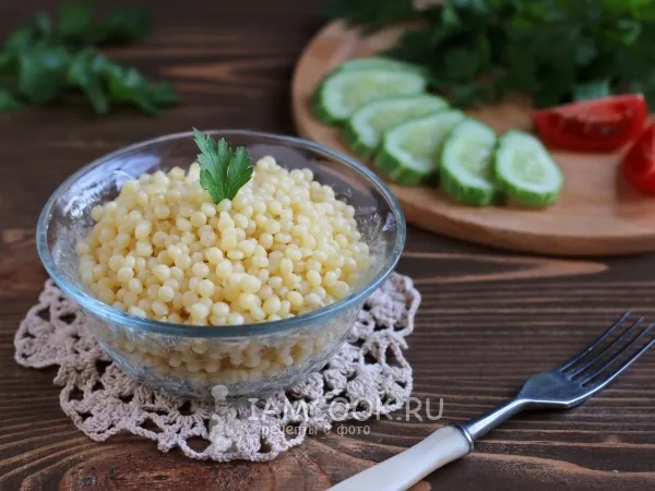 Фото блюда: Гарнир из птитим