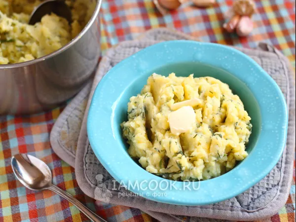 Фото блюда: Пюре из запеченного картофеля