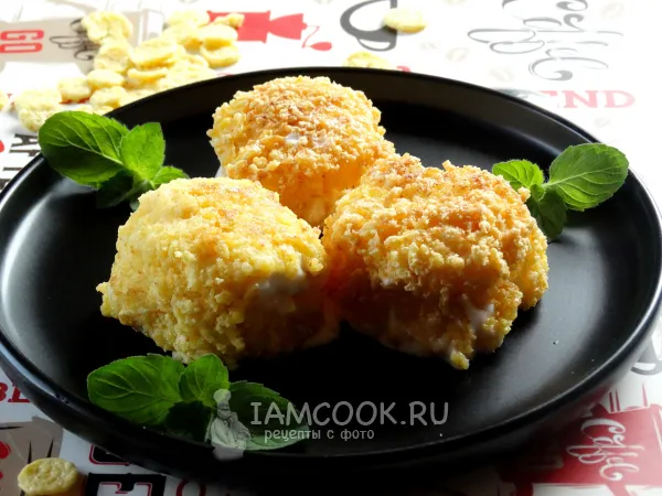 Фото блюда: Жареное мороженое