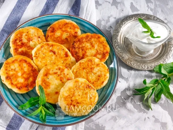 Фото блюда: Сырники из рикотты