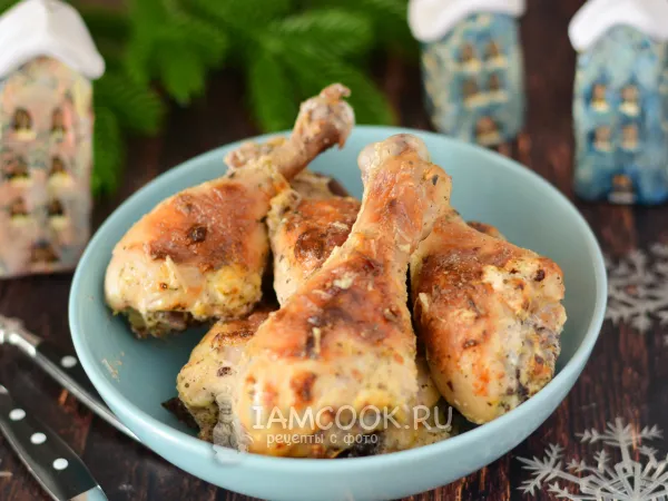 Фото блюда: Курица в греческом йогурте в духовке