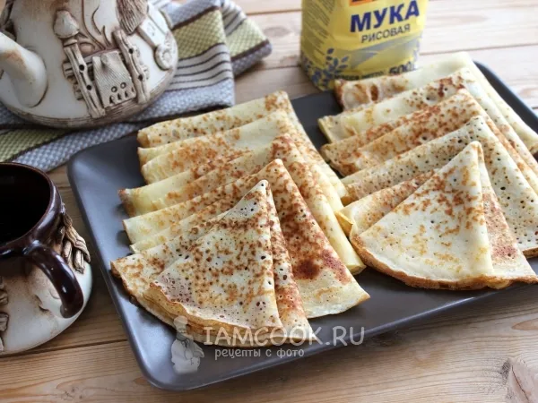 Фото блюда: Блины из рисовой муки