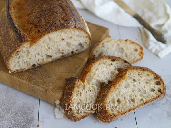 Фото блюда: Хлеб на сыворотке на закваске