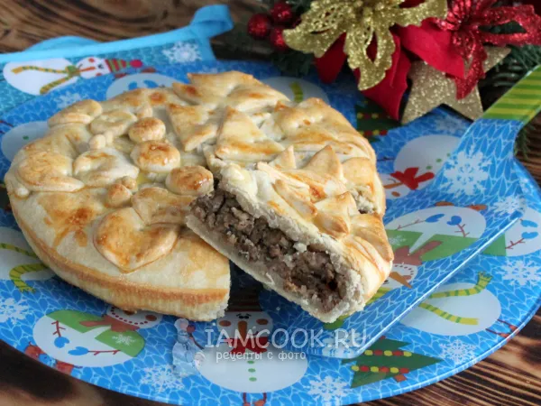 Фото блюда: Канадский рождественский тортье