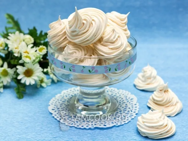 Фото блюда: Безе классическое