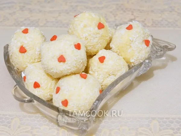 Фото блюда: Трюфели из творожного сыра