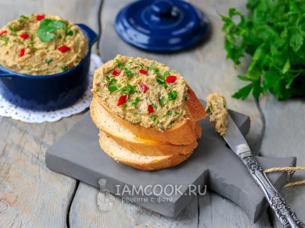 Фото блюда: Паштет из красной фасоли