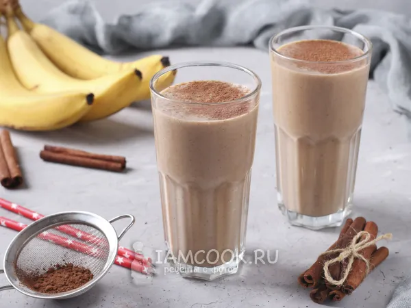 Фото блюда: Кофейно-банановый смузи