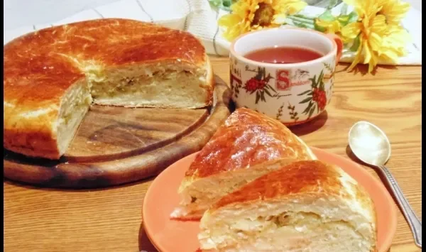 Фото блюда: Пирог с капустой и яйцом