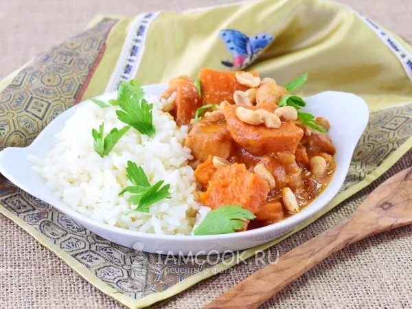 Фото блюда: Эфиопское рагу с арахисом