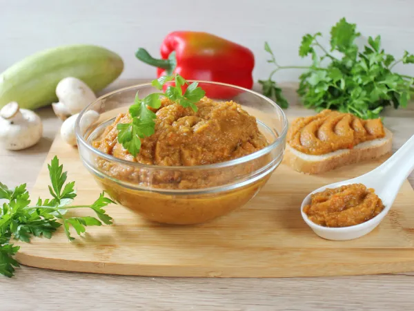 Фото блюда: Кабачковая икра с грибами