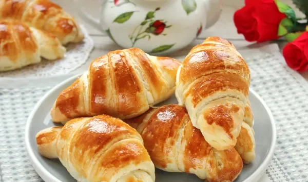 Фото блюда: Круассаны с курицей