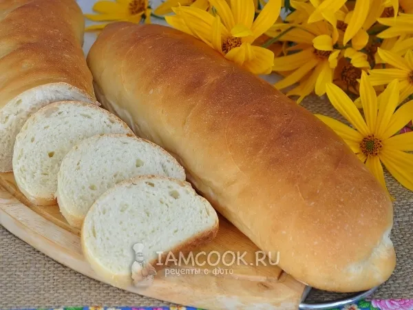 Фото блюда: Батоны на сухом молоке
