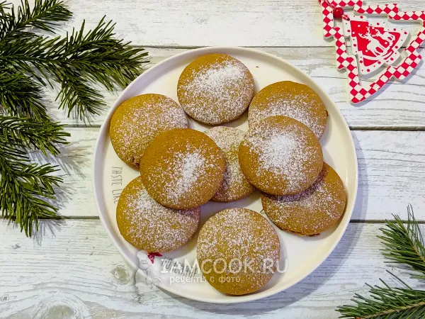 Фото блюда: Имбирное печенье из ржаной муки