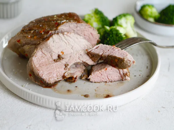 Фото блюда: Стейк из говядины сувид (су-вид)